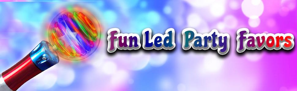 fun led party favors